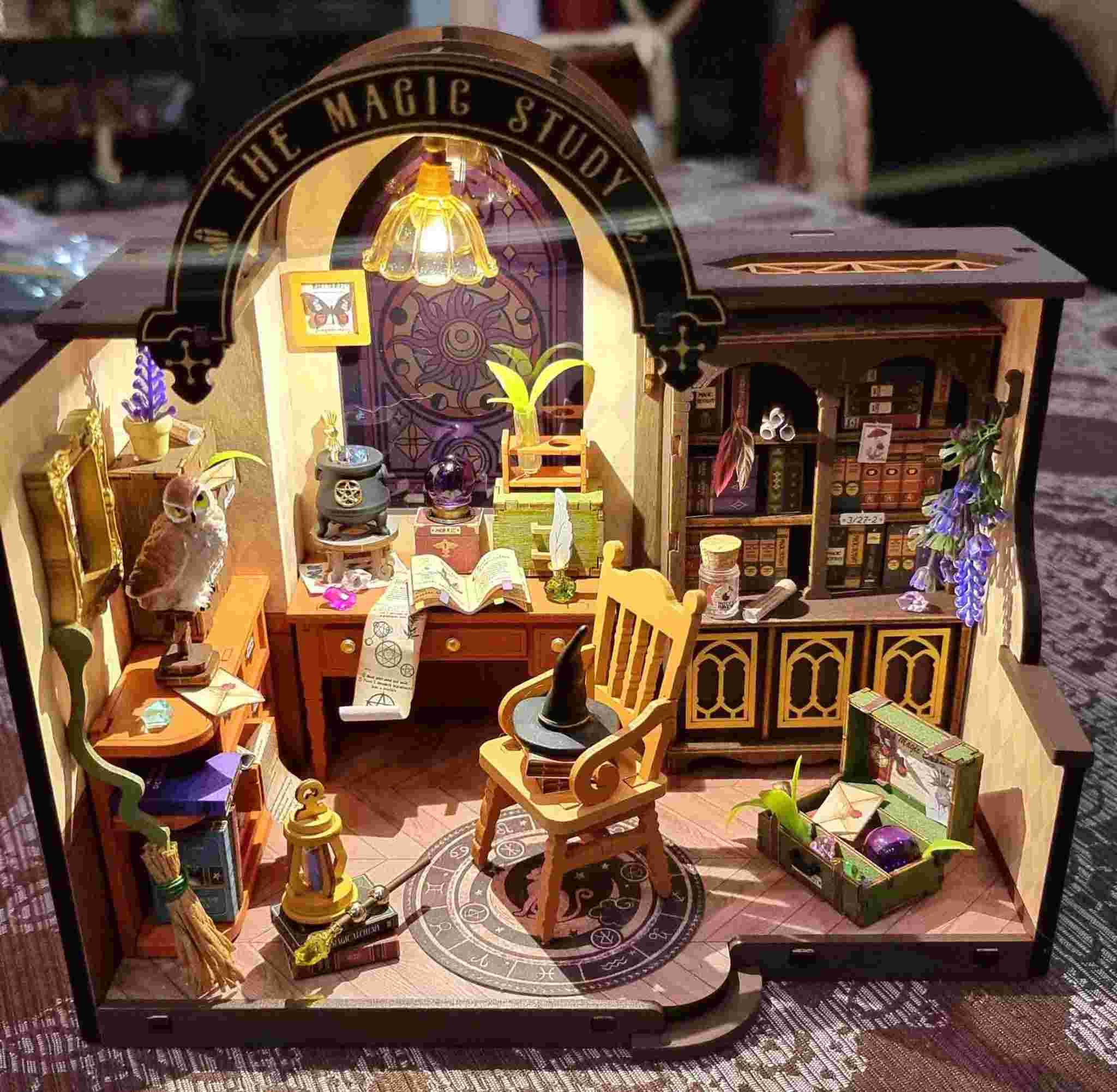 بازی مینیاتوری روبوتایم مدل اتاق مطالعه جادویی