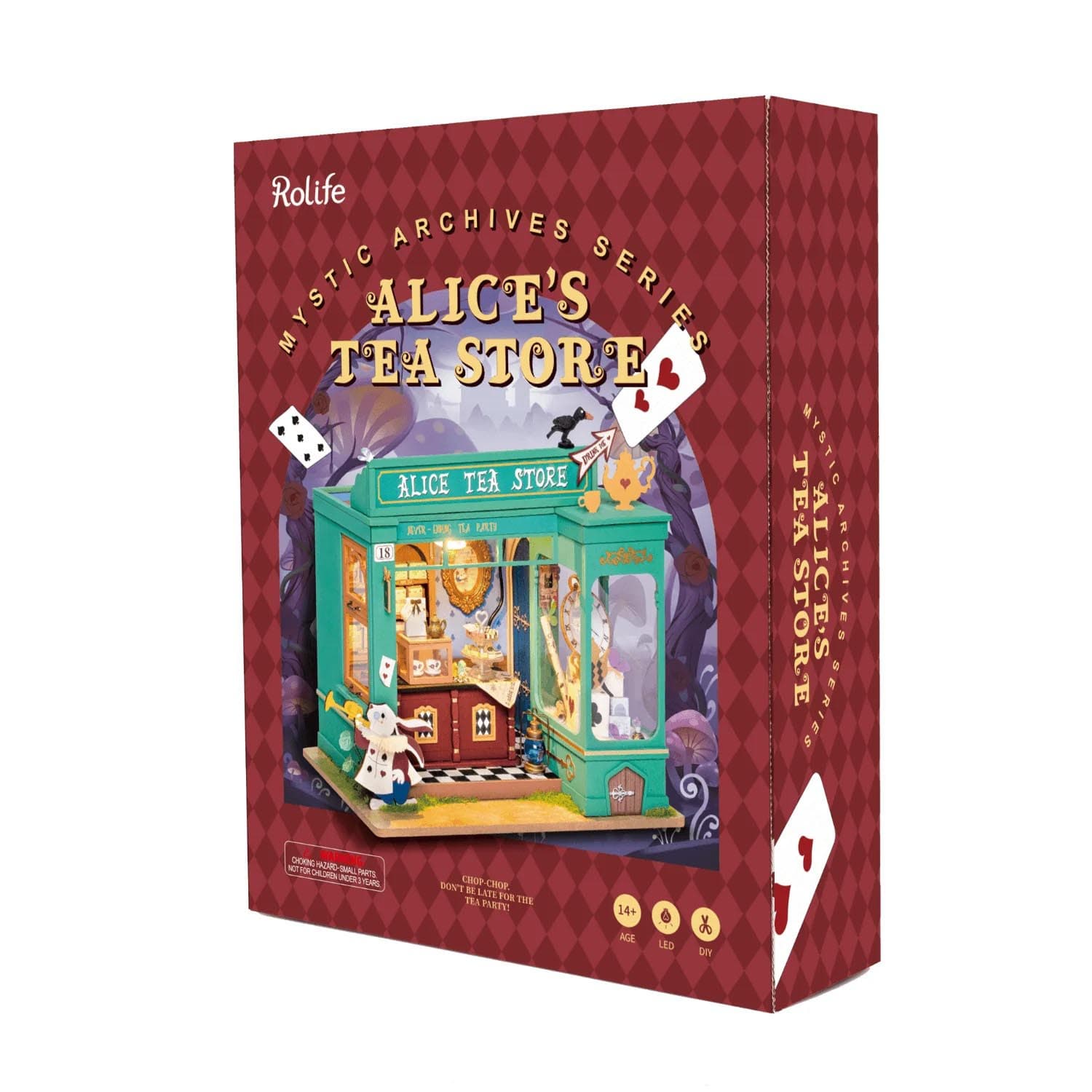 بازی مینیاتوری روبوتایم مدل چایخانه آلیس Alice's Tea Store DG156