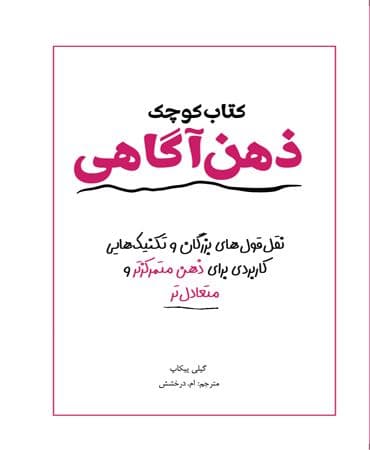 کتاب کوچک ذهن‌آگاهی (نقل قول‌های بزرگان و تکنیک‌هایی کاربردی برای ذهن متمرکزتر و متعادل‌تر)