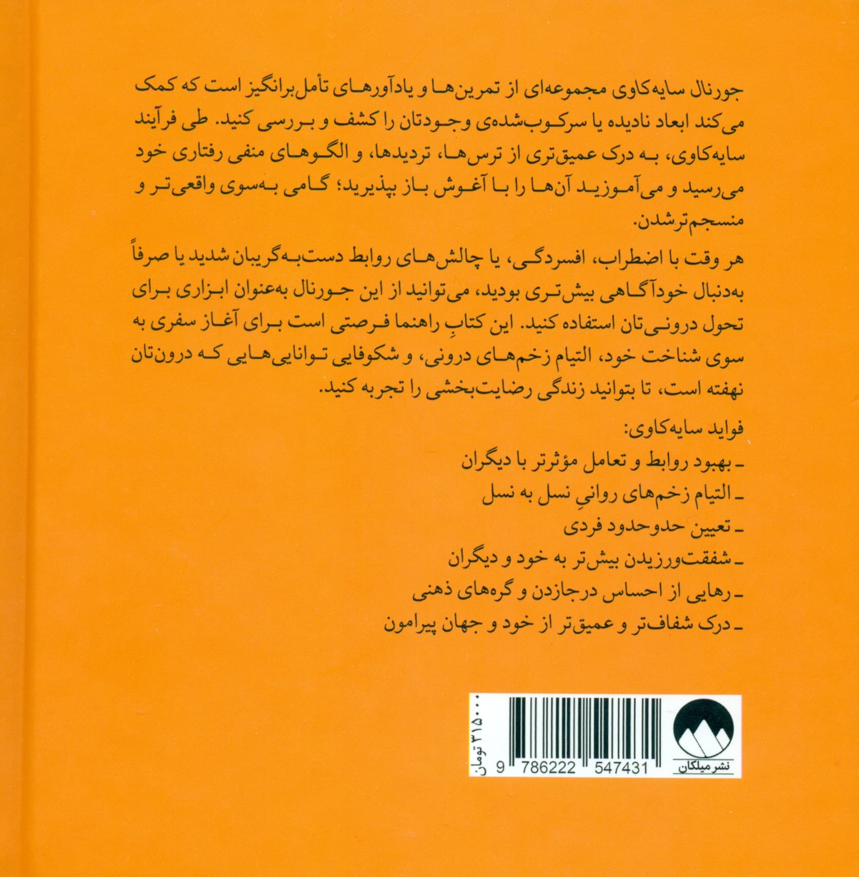 جورنال سایه‌کاوی (راهنمایی برای شناخت و تعالی بخش‌های تاریک وجود)
