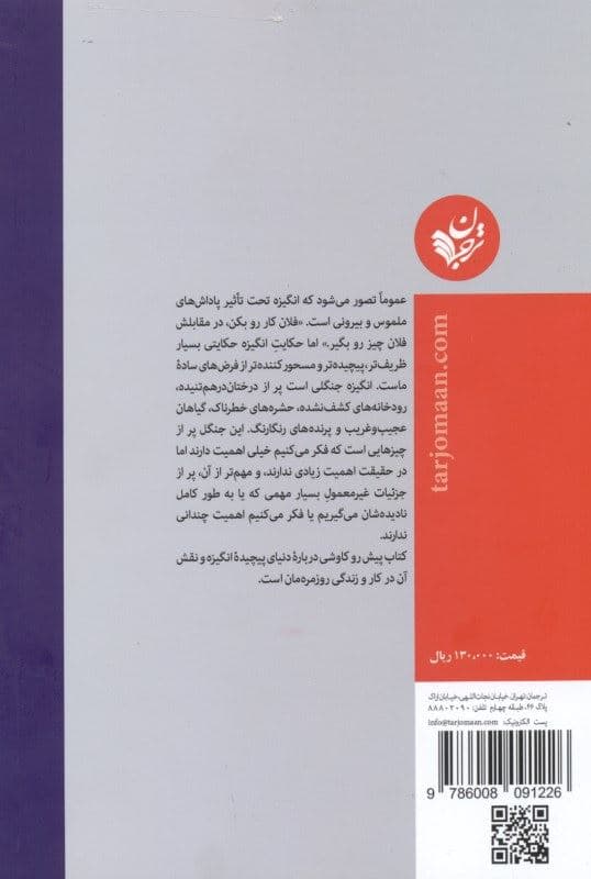 پاداش (منطق پنهانی که انگیزه‌های ما را شکل می‌دهد)