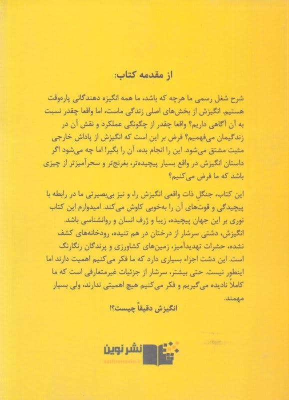 انگیزش (منطق پنهانی که انگیزه‌های ما را شکل می‌دهد)