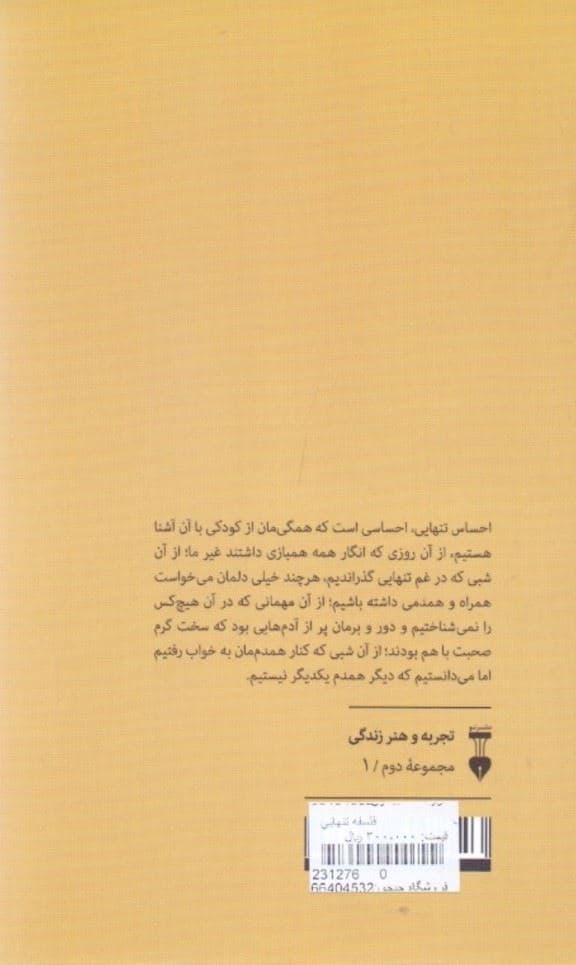 فلسفه تنهایی