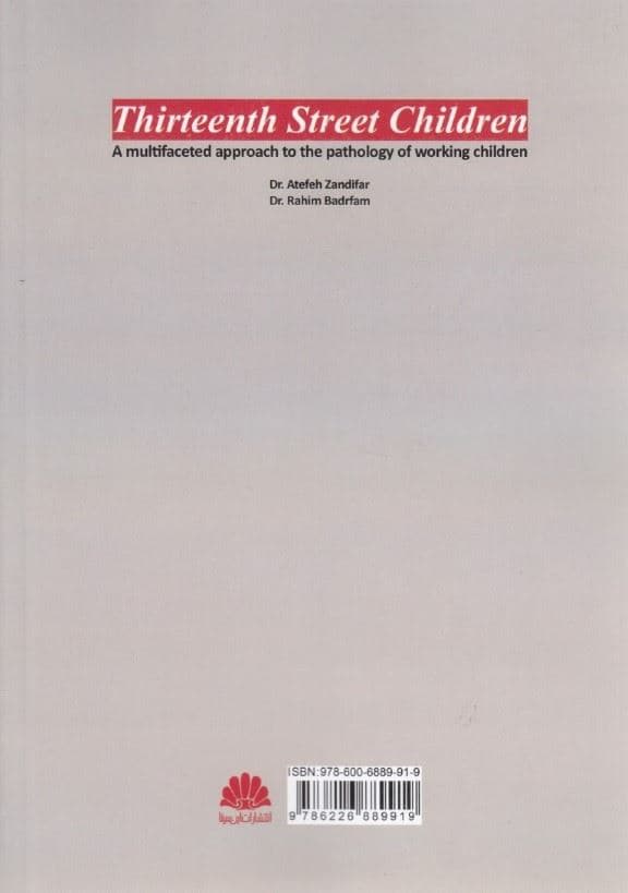 کودکان خیابان سیزدهم (رویکردی چندجانبه به آسیب‌شناسی کودکان کار)