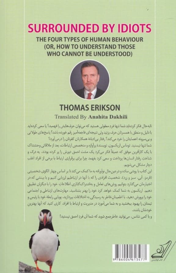 در محاصره احمق‌ها (4 الگوی رفتاری انسان‌ها چگونه با هر فردی در دنیای تجارت و زندگی ارتباط موثر برقرار کنیم)