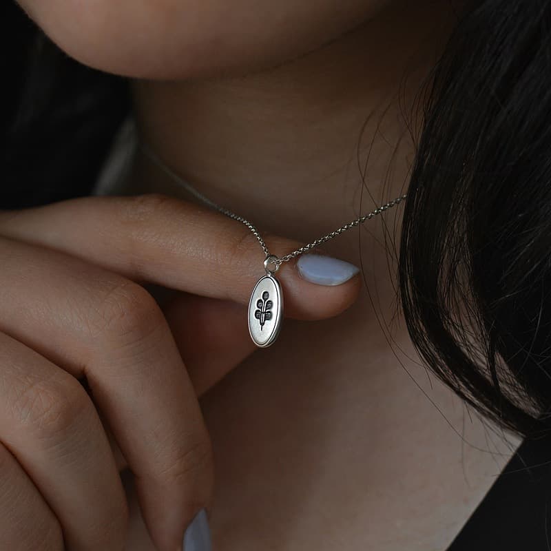 آویز نقره کد N044