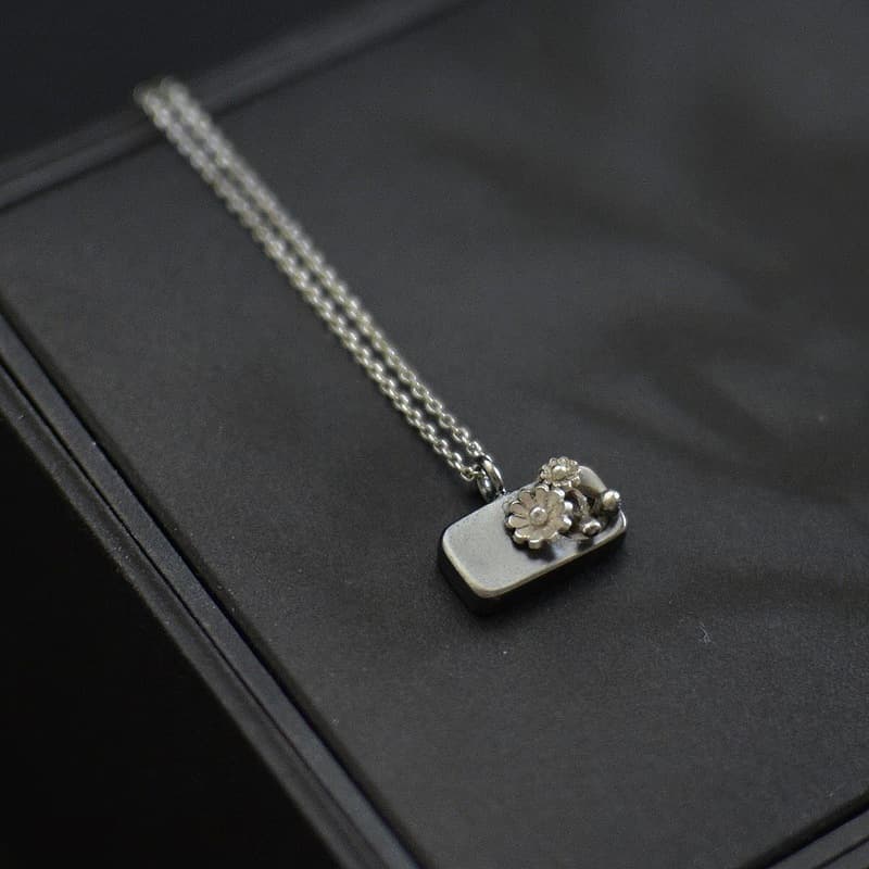 گردنبند نقره کد N040