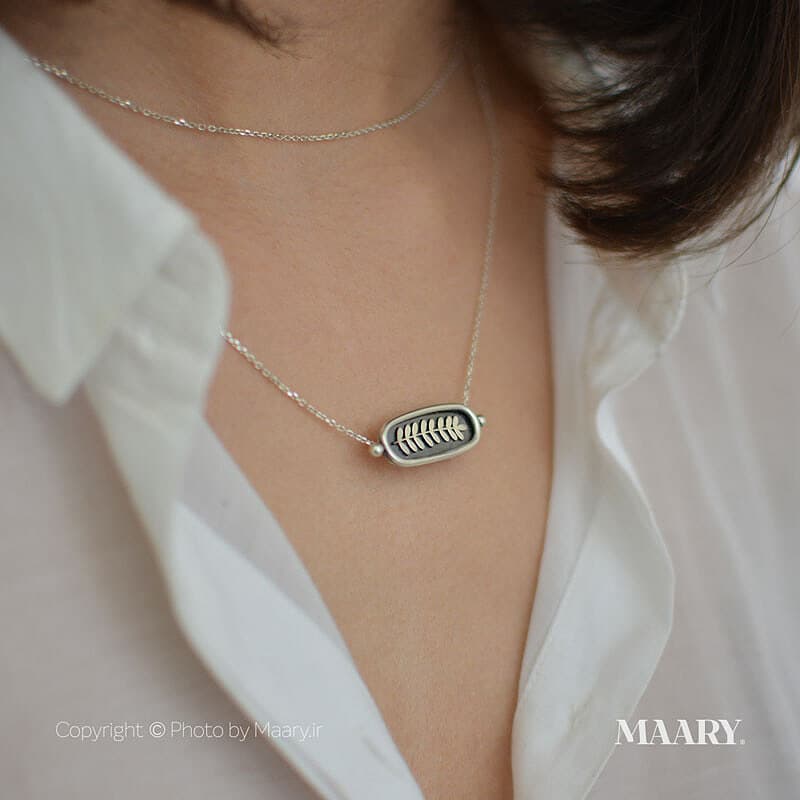 آویز نقره کد N036