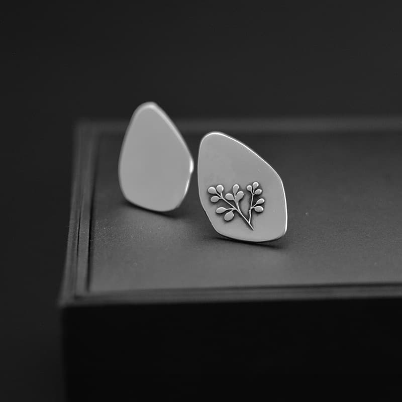 گوشواره نقره کد E044