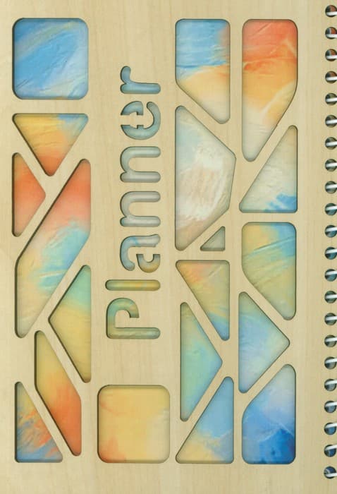 دفتر برنامه ریزی اشکال (پلنر سالانه،کد 908)،(سیمی،لیزری)