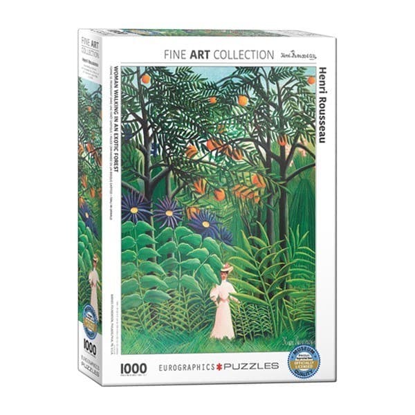 پازل (1000 تکه)  (6000-5608)Woman in an Exotic Forest