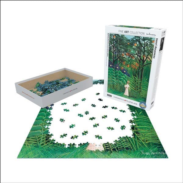 پازل (1000 تکه)  (6000-5608)Woman in an Exotic Forest