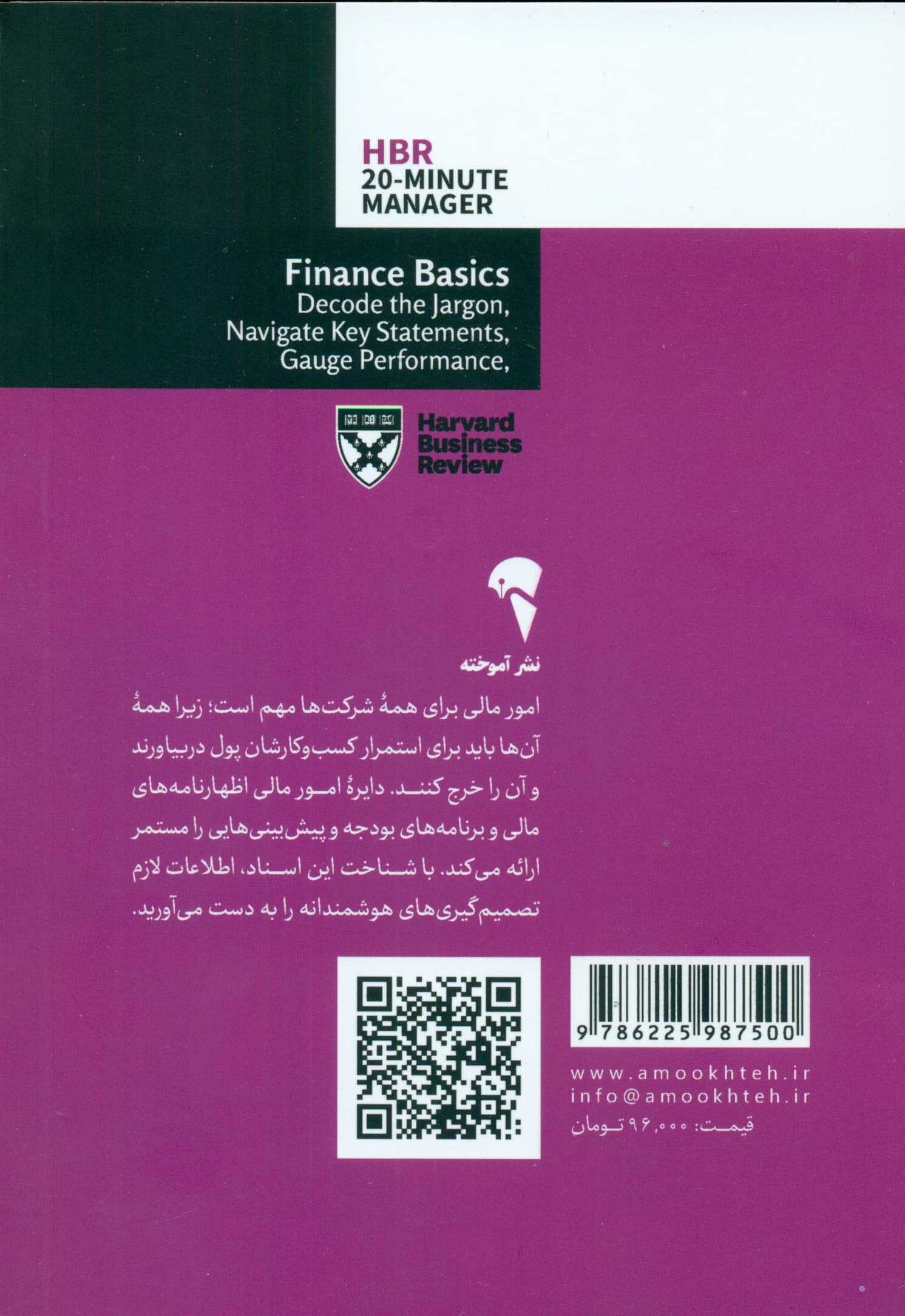 مبانی مالی (مدیر 20 دقیقه‌ای هاروارد)