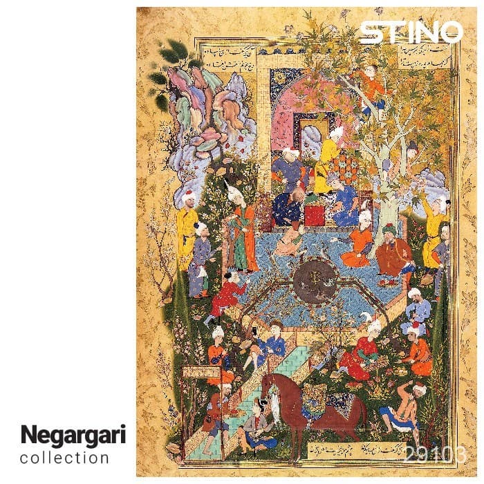 پازل شیشه‌ای استینو ( طرح نگارگری کد 29103)