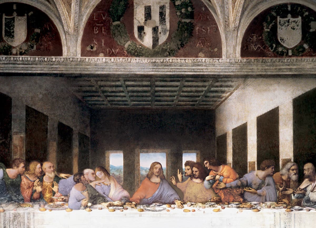پازل (1000 تکه) شام آخر اثر لئوناردو داوینچی The Last Supper 6000-1320