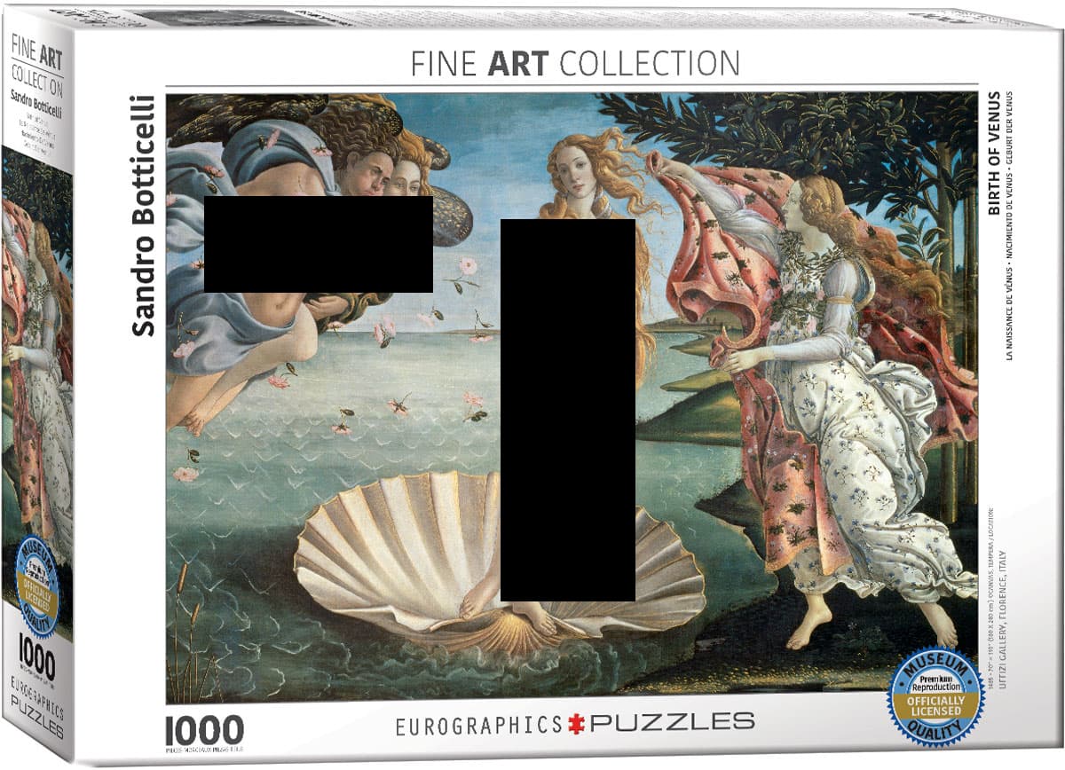 پازل (60005001) Birth of venus 6000-5001