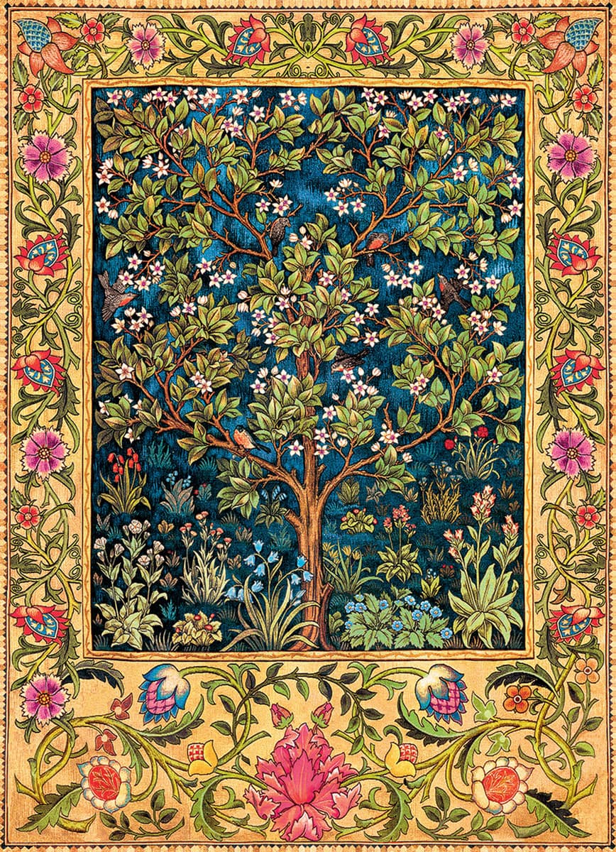 پازل 6000-5609 (1000 تکه) درخت زندگی Tree of Life Tapestry