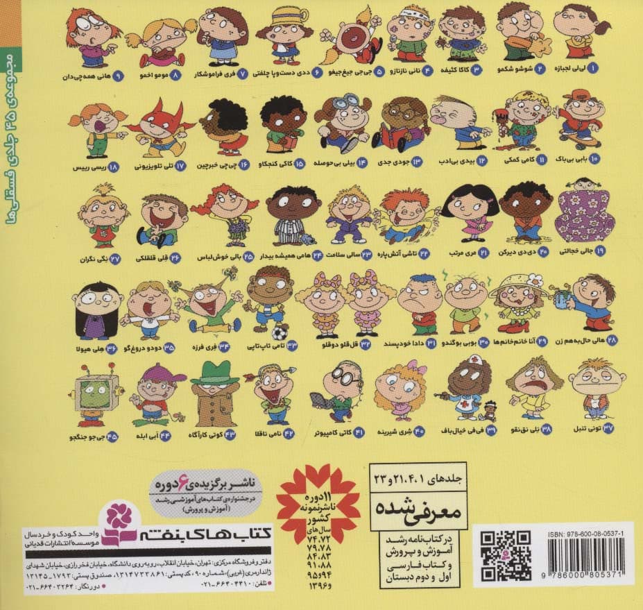 فسقلی ها33 (تامی تاپ تاپی)،(16*16)،(گلاسه)