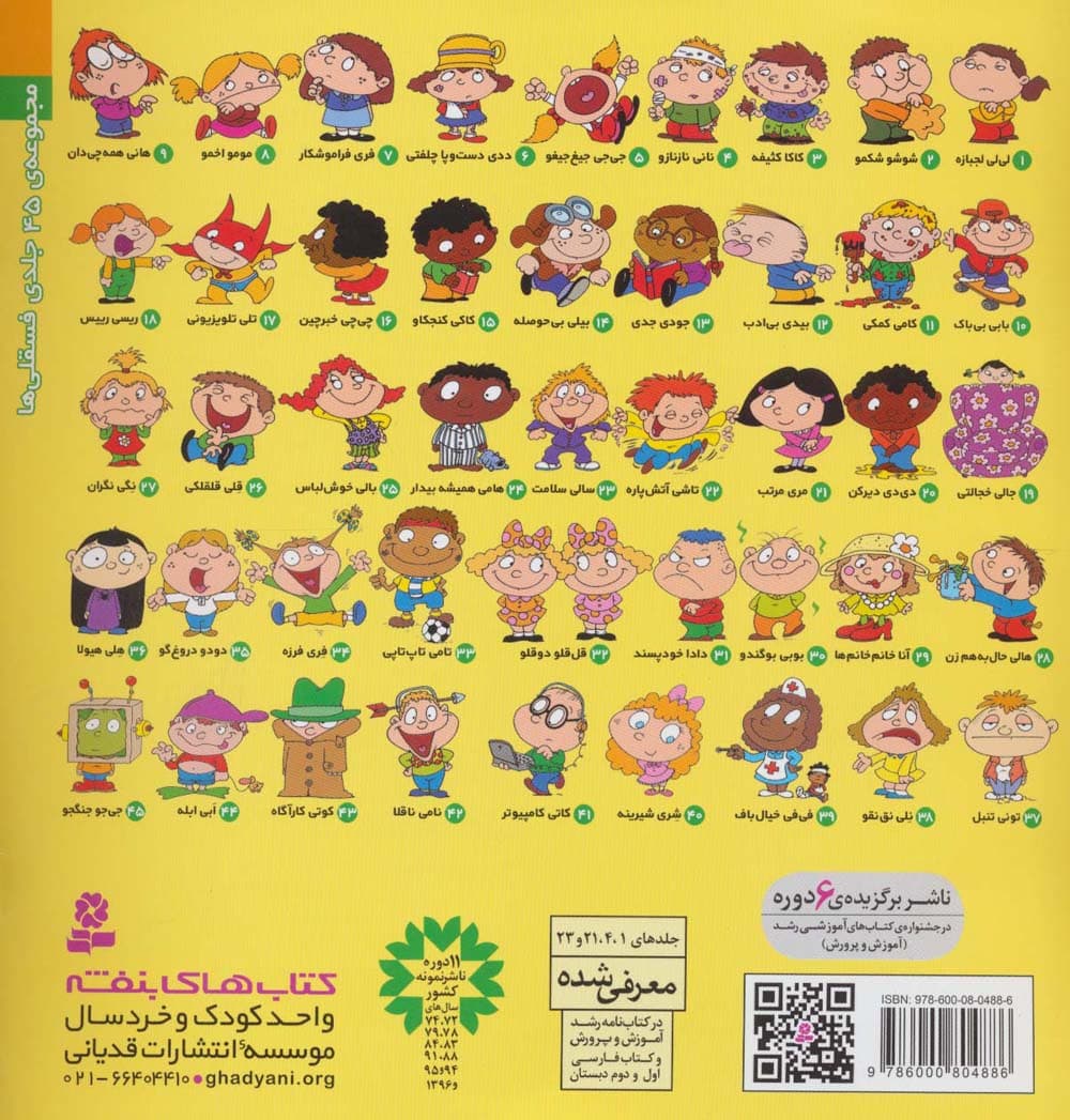 فسقلی ها33 (تامی تاپ تاپی)،(22*22)،(گلاسه)