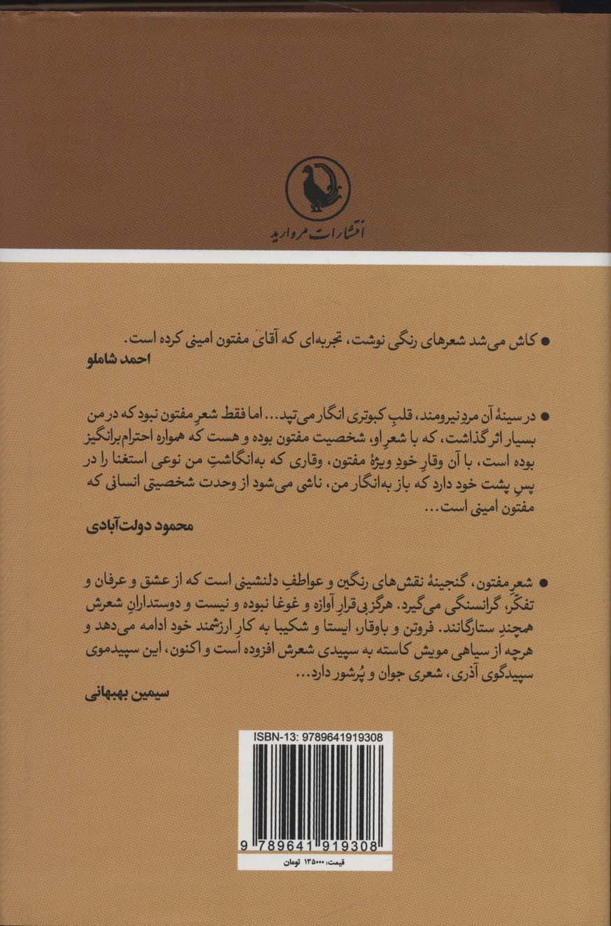 گفت و گو با مفتون امینی