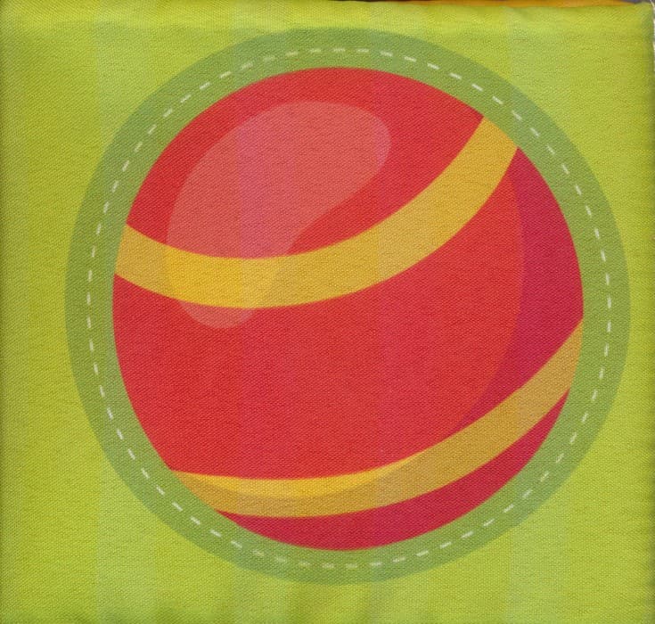 کتاب پارچه ای اسباب بازی ها