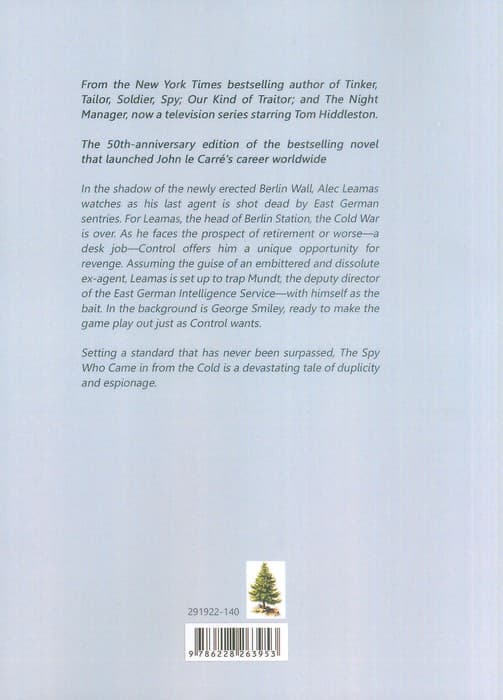 THE SPY WHO CAME IN FROM THE COLD:جاسوسی که از سردسیر آمد (زبان اصلی،انگلیسی)