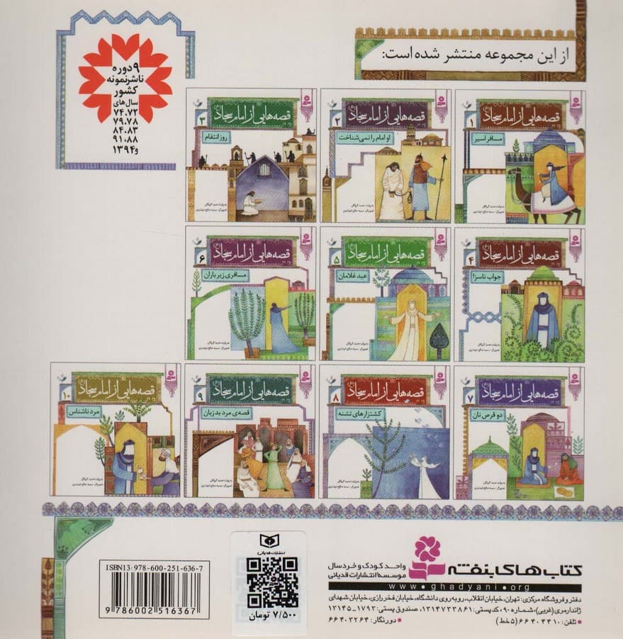 قصه هایی از امام سجاد (ع)10 (مرد ناشناس)،(گلاسه)