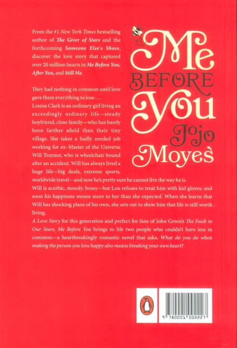 ME BEFORE YOU:من پیش از تو (زبان اصلی،انگلیسی)