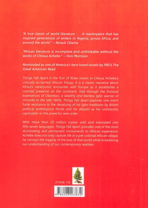 THINGS FALL APART:همه چیز از هم می پاشد (زبان اصلی،انگلیسی)