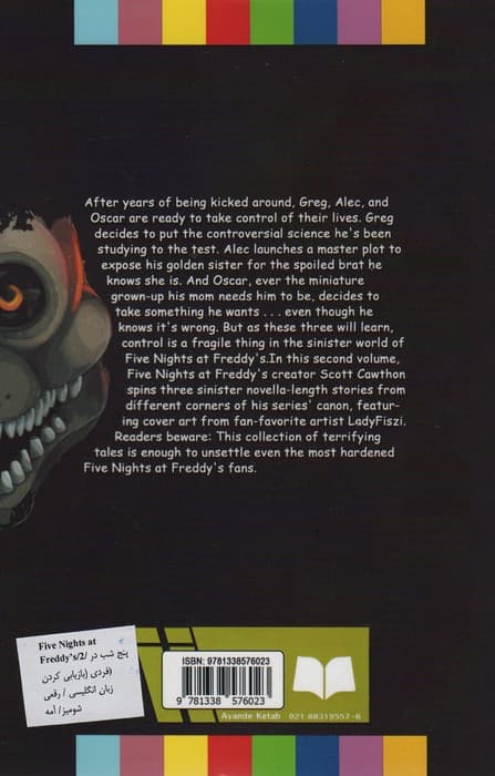 FIVE NIGHTS AT FREDDYS:پنج شب در فردی 2 (بازیابی کردن)،(زبان اصلی،انگلیسی)