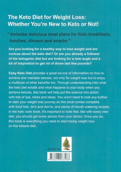 EASY KETO DIET:رژیم کتوژنیک آسان (زبان اصلی،انگلیسی)