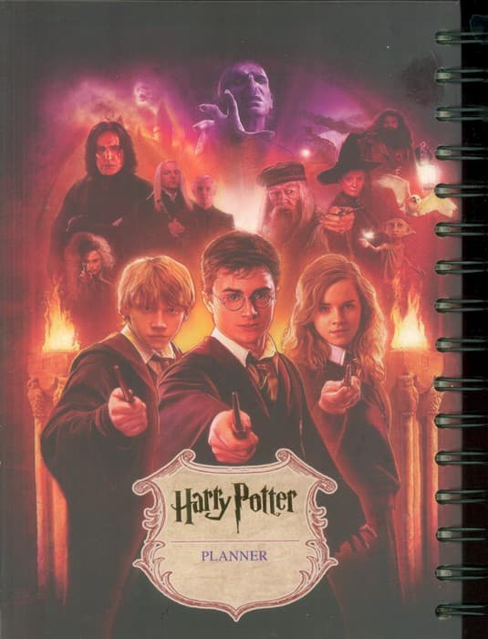 دفتر برنامه ریزی (پلنر هری پاتر کد 919،همراه با برچسب)،(سیمی)