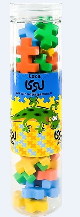 بسته اسباب بازی ساختنی لوکا (25 تکه)