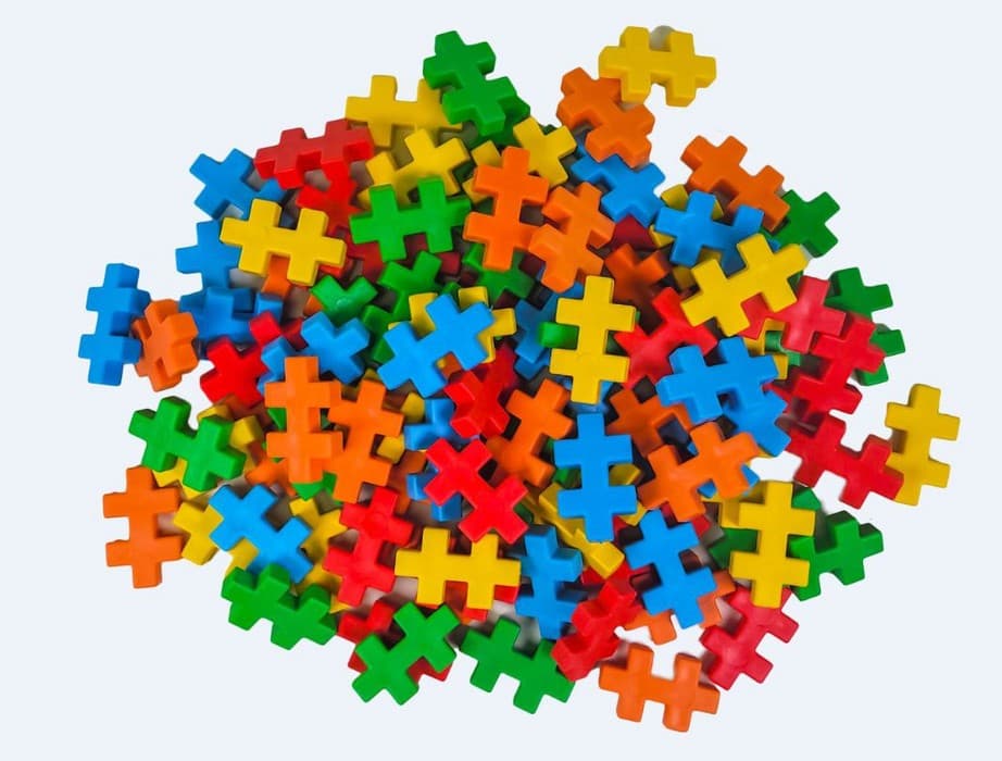 بسته اسباب بازی ساختنی لوکا (25 تکه)