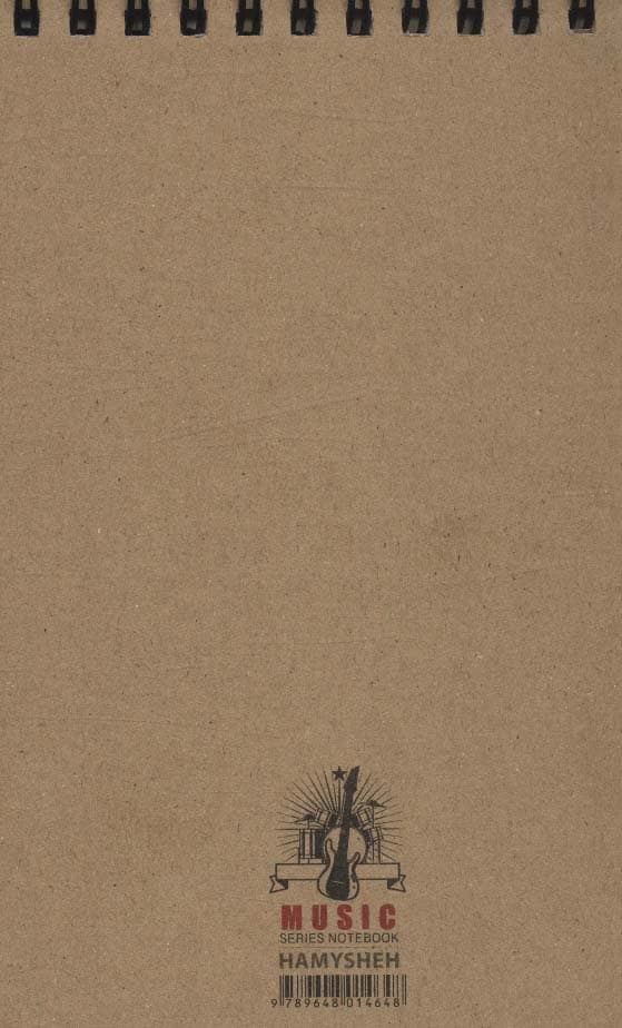 دفترچه یادداشت بی خط (موسیقی دان،طرح روگر واترز،ROGER WATERS)،(سیمی)