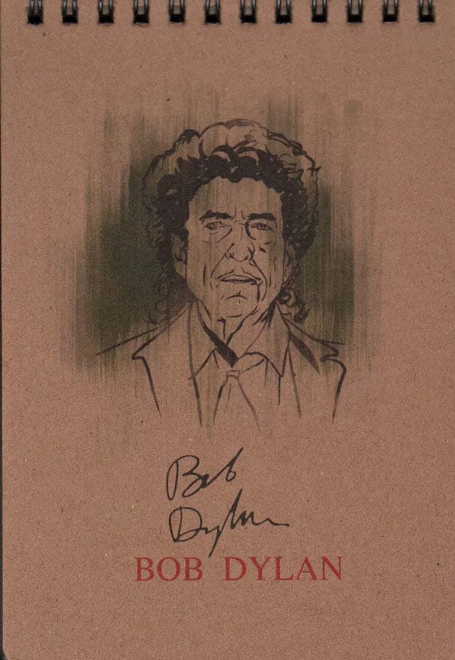 دفترچه یادداشت بی خط (موسیقی دان،BOB DYLAN)،(سیمی)