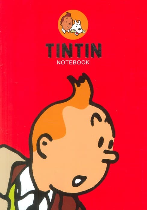 دفتر خط دار تن تن (قرمز،کد240)