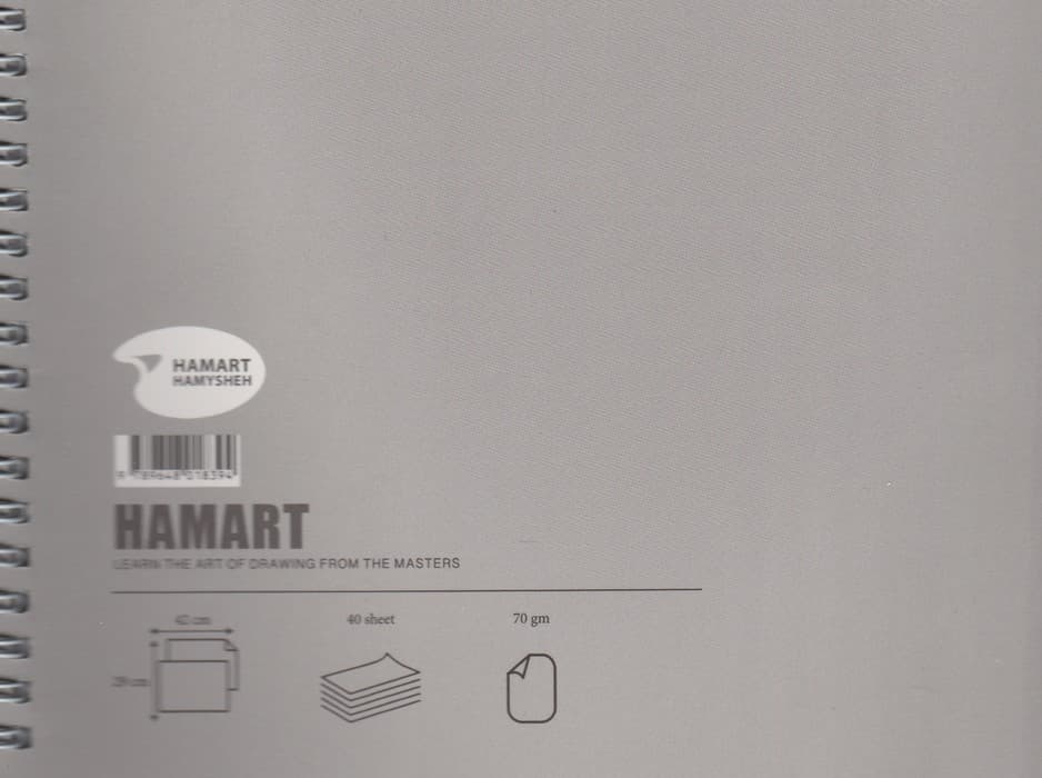 دفتر طراحی نقاشی A3 (کد394)،(سیمی)