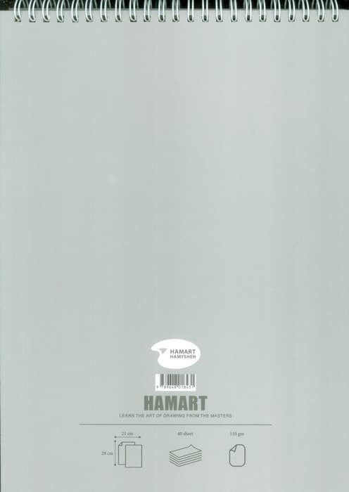 دفتر طراحی A4 (کد431)،(سیمی)