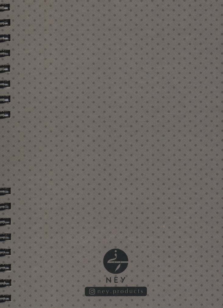 دفتر یادداشت خط دار (طرح کیبورد،کد 9)،(سیمی)