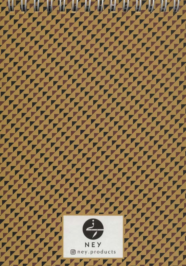 دفتر یادداشت خط دار (طرح DIARI،کد 2)،(سیمی)