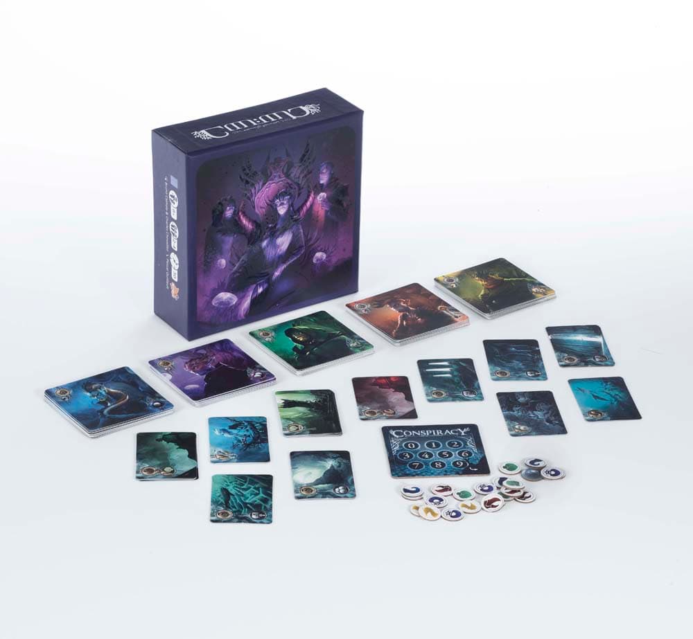 بسته بازی رومیزی کارتی دسیسه (دنیای ابیس)،(4طرح،باجعبه)