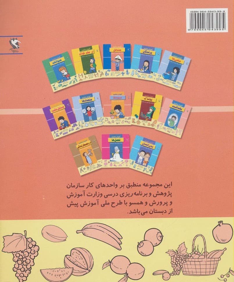 میوه ها (آموزش مفاهیم:آمادگی جهت ورود به دبستان)