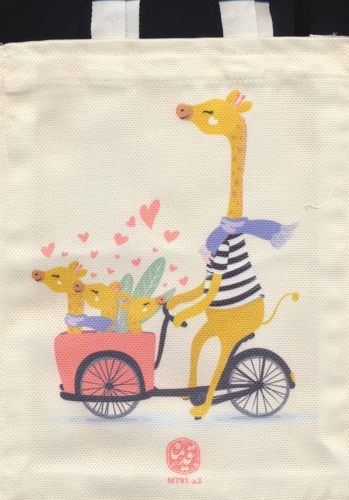 کیف پارچه ای 27*22 (کد M791)