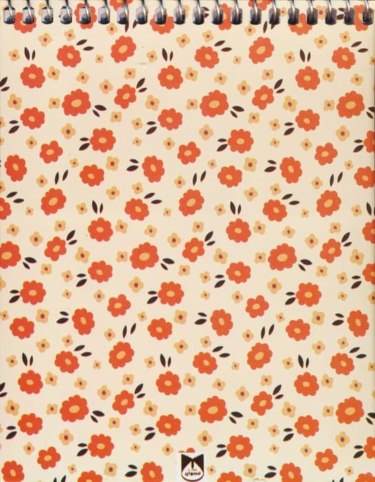 دفتر یادداشت خط دار (4طرح)،(سیمی)