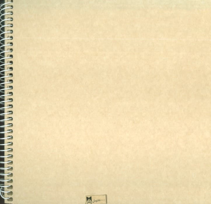 دفتر بی خط (2طرح)،(سیمی)