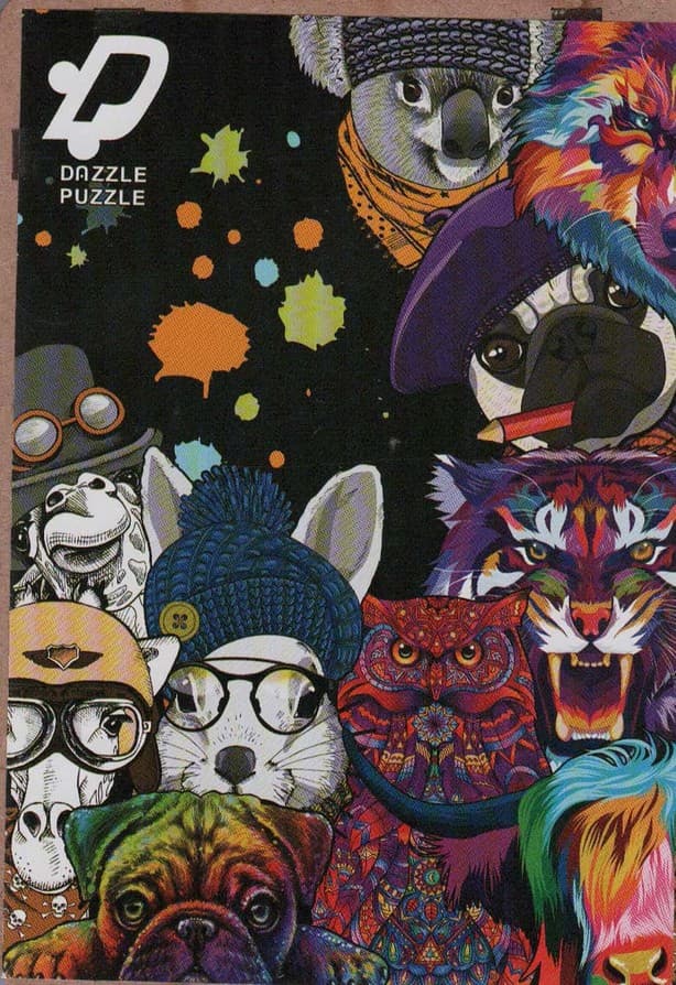 پازل چوبی جغد (باجعبه)