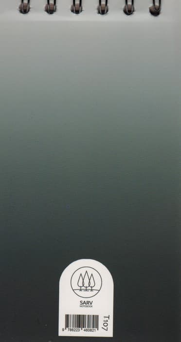 دفترچه بی خط (کدT107)،(سیمی)