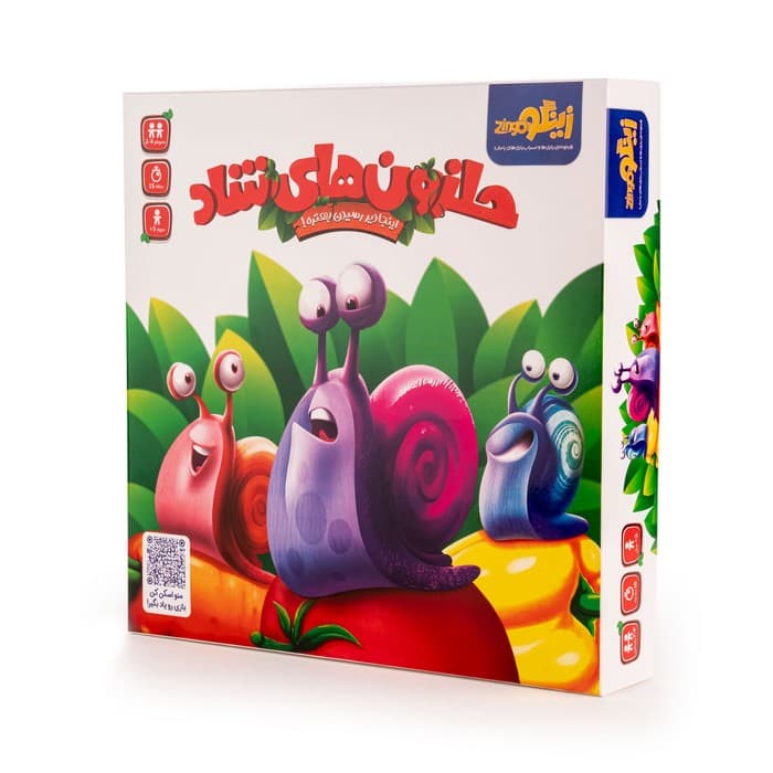 بسته بازی حلزون های شاد (باجعبه)