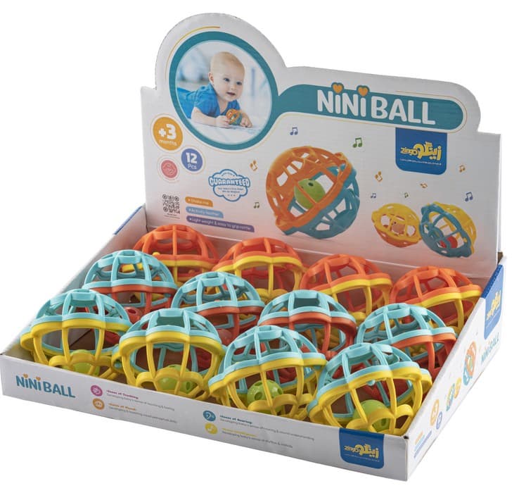 بسته بازی نی نی بال (12عددی،باجعبه)